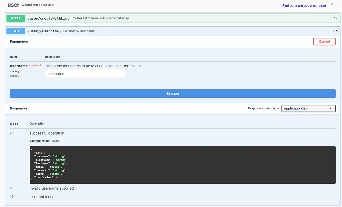 App screenshot